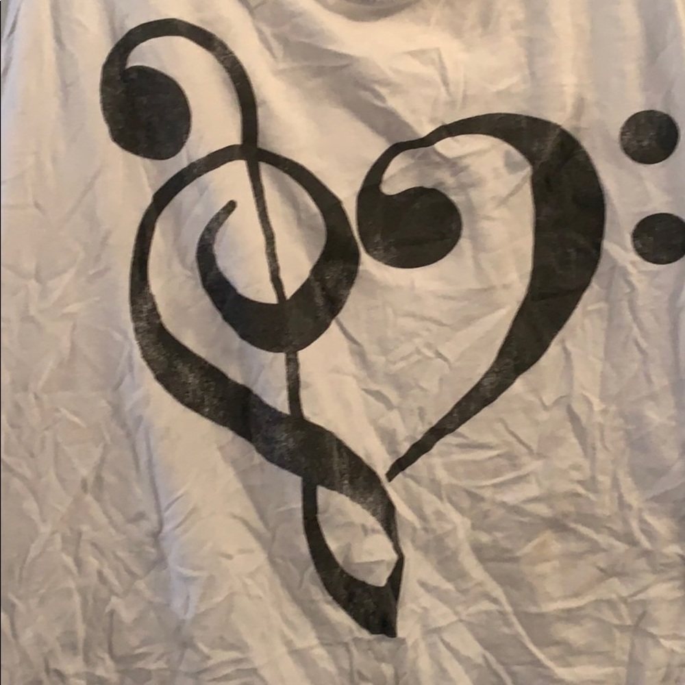 🟢 5/$20 Music Note Tank Top - Picture 2 of 2